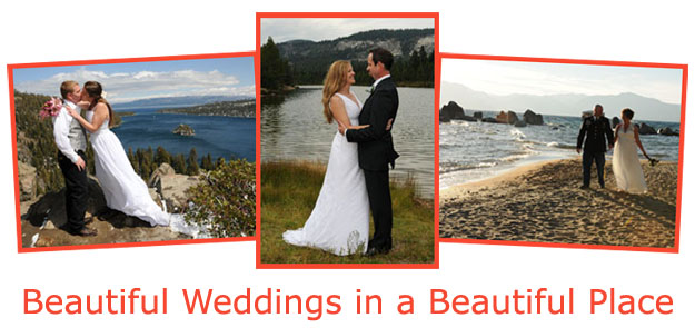 Beautiful wedding locations in Lake Tahoe