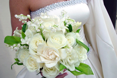 Example bridal bouquet