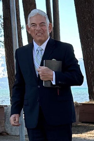 Reverend Ron Sayed, also known as Tahoe Padre.